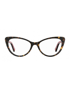 Occhiale da vista Love Moschino modello Mol573 colore 086/18 HAVANA