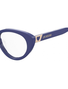 Occhiale da vista Love Moschino modello Mol577 colore PJP/18 BLUE