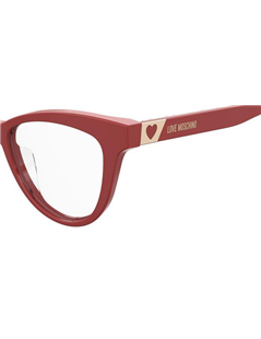 Occhiale da vista Love Moschino modello Mol576 colore C9A/18 RED