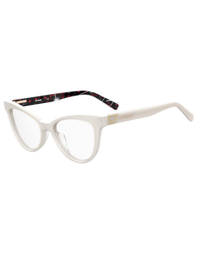 Occhiale da vista Love Moschino modello Mol576 colore VK6/18 WHITE