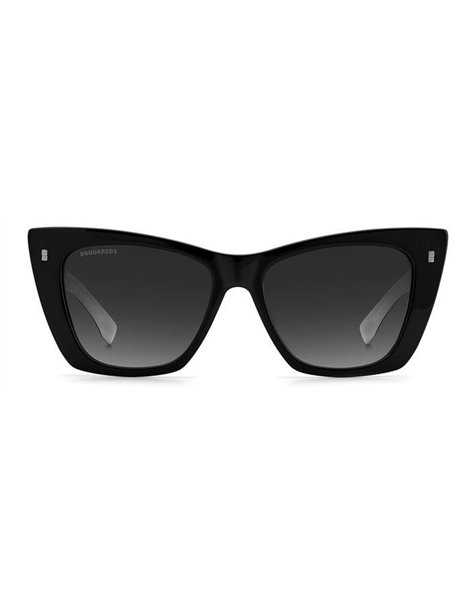 Occhiali da sole Dsquared2 modello Icon 0006/s colore 80S/9O BLACK WHITE