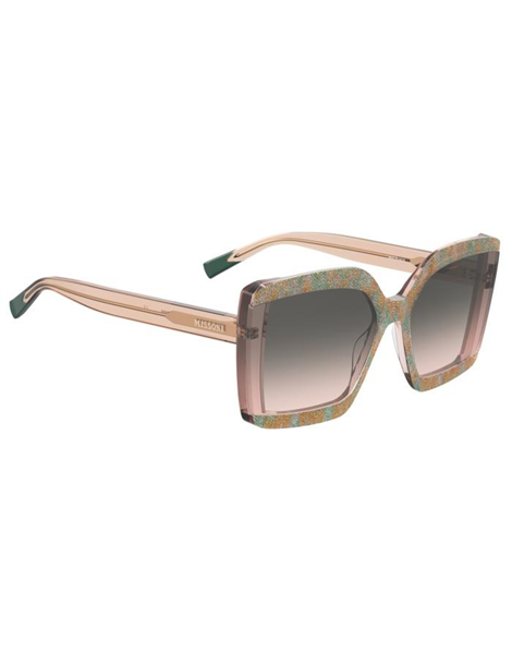 Occhiali da sole Missoni Made In Italy modello Mis 0186/s colore 038/FF PTTRN PNKGRN