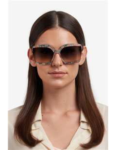 Occhiali da sole Missoni Made In Italy modello Mis 0186/s colore 038/FF PTTRN PNKGRN